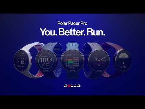 Sportinis laikrodis Polar Pacer Pro Blue SL