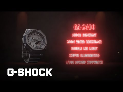 Vyriškas laikrodis Casio G-Shock GA-2100-1AER